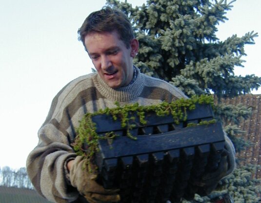 Die schnelle und einfache Art eine Dachbegrünung aufzubringen.